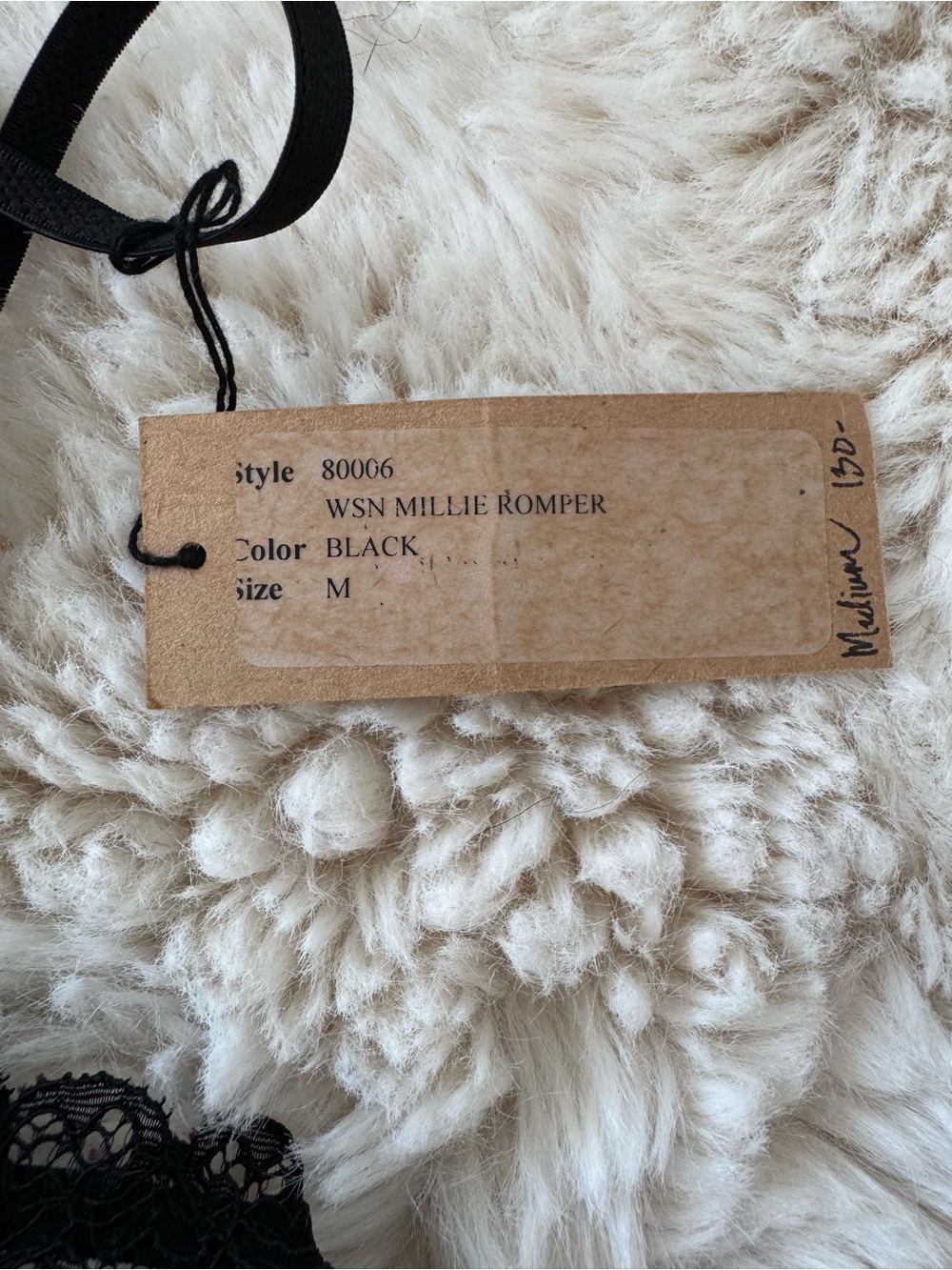 Only Hearts Whisper Sweet Nothings Romper NWT Medium - Picture 3 of 4